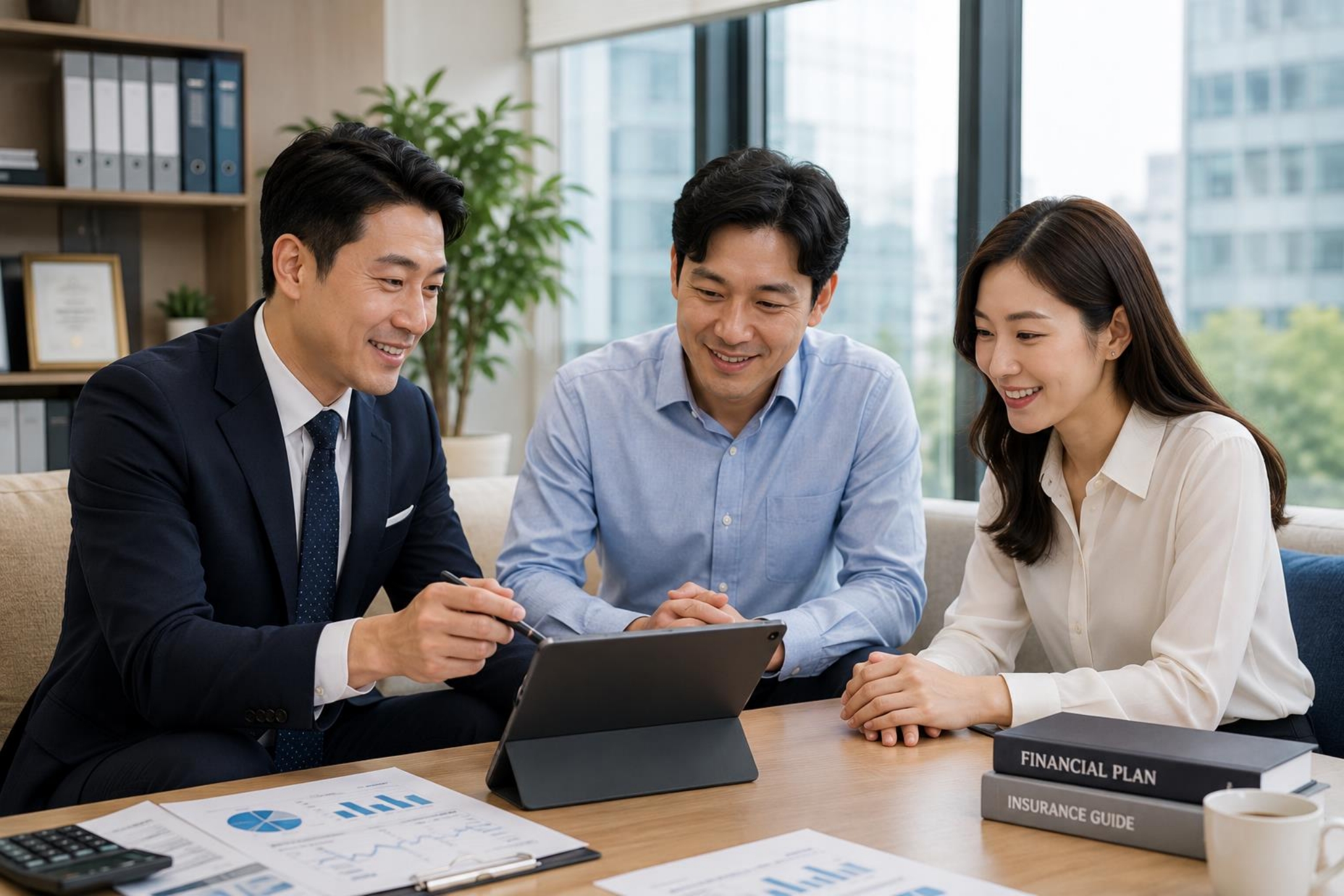 전문 보험관리 상담 이미지